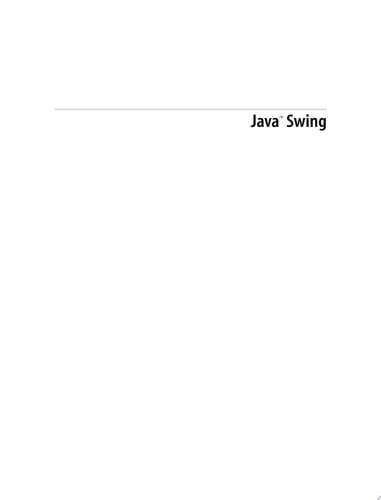 Java Swing