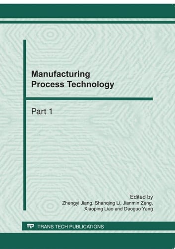 Manufacturing Process Technology