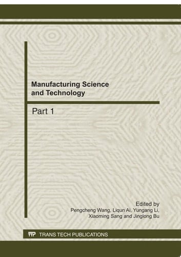 Manufacturing Science and Technology, AEMT2011