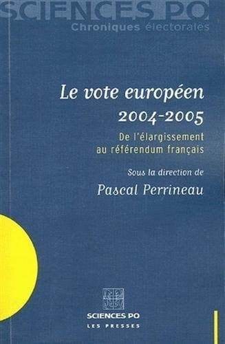 Le vote européen 2004-2005