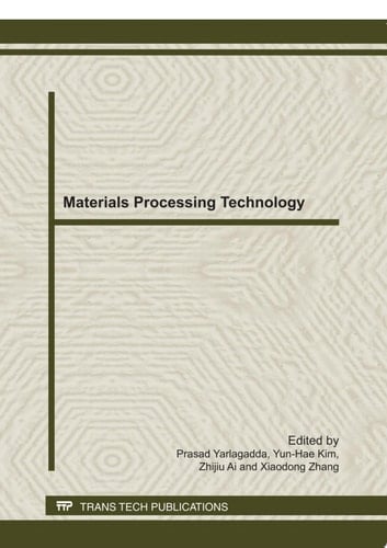 Materials Processing Technology, ICMPMT2011