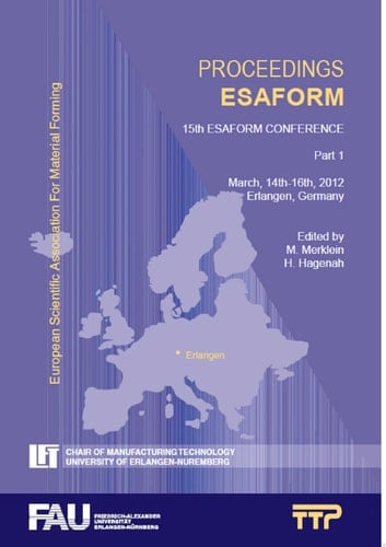 Material Forming ESAFORM 2012