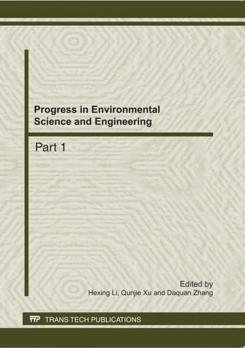 Progress in Environmental Science and Engineering (ICEESD)