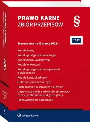 Prawo karne zbiór przepisów 2022