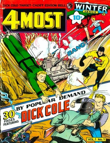 4Most Vol. 01 1: Vintage Action/Adventure Comics Winter 1942