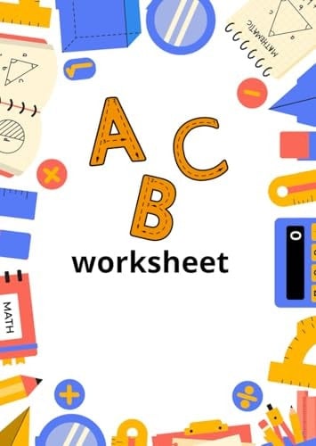 ABC worksheet:  (Japanese Edition)