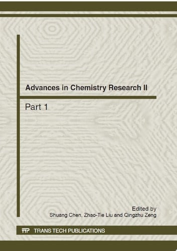 Advances in Chemistry Research II