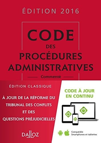 Code des procédures administratives