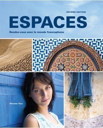 Espaces, 2nd Ed, Student Edition with Supersite Code and DVD