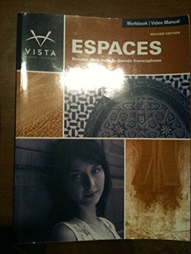 Espaces Workbook/Video Manual, Lab Manual and DVD