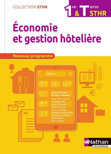 Economie et gestion hôtelière 1re et Tle STHR