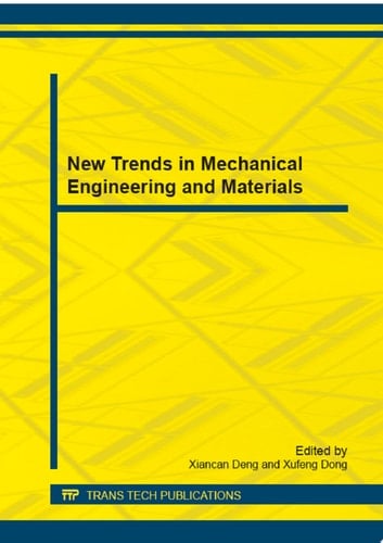 New Trends in Mechanical Engineering and Materials