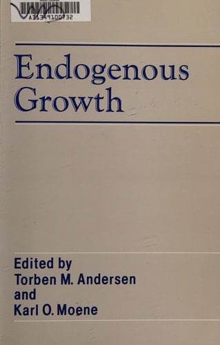 Endogenous Growth (Scandinavian Journal of Economics)