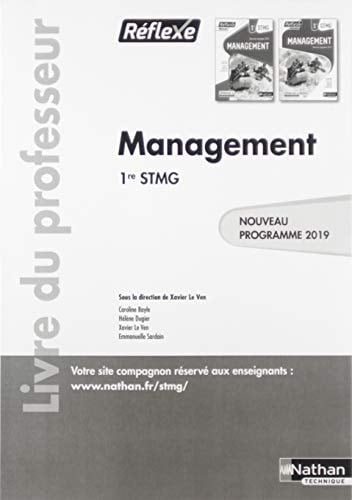 Management 1re STMG Livre du professeur