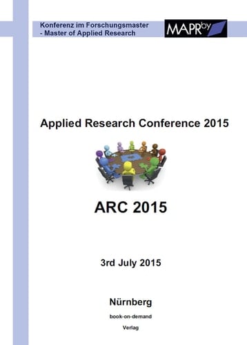 Applied Research Conference 2015 ARC 2015 3rd July 2015 Nürnberg