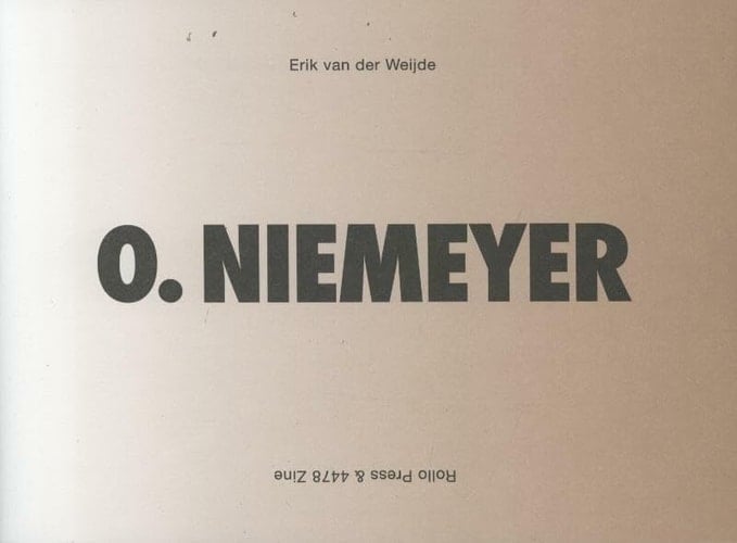 Erik Van Der Weijde.: O. Niemeyer