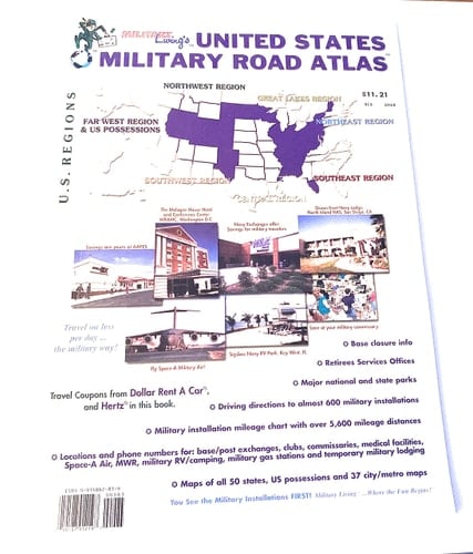 United States Military Road Atlas