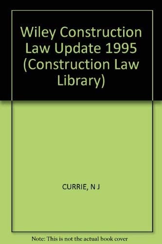Construction Law Update 1995