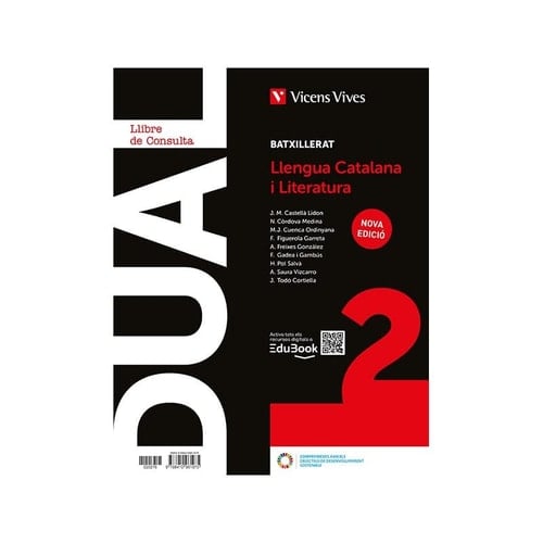 Dual 2. Llengua Catalana i Literatura. Llibre consulta i act amb projecte digital. Nova edició.
