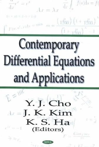 Contemporary Differential Equations And Applications