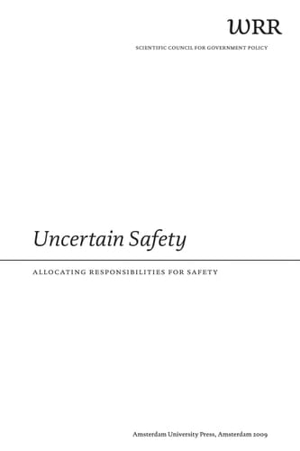Uncertain safety: allocating responsibilities for safety