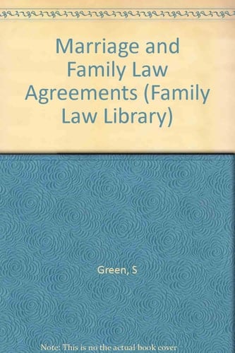 Marriage and Family Law Agreements