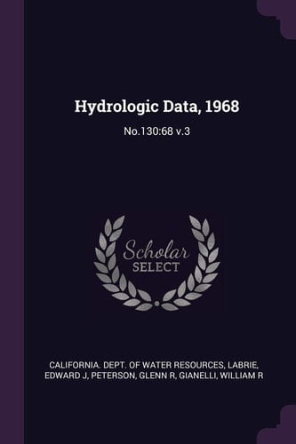 Hydrologic Data 1968 No. 130:68 V. 3