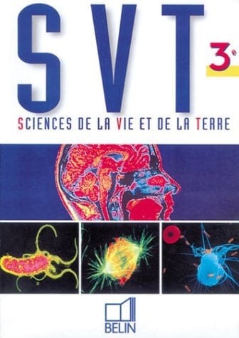 SVT, sciences de la vie et de la terre, 3e nouveau programme
