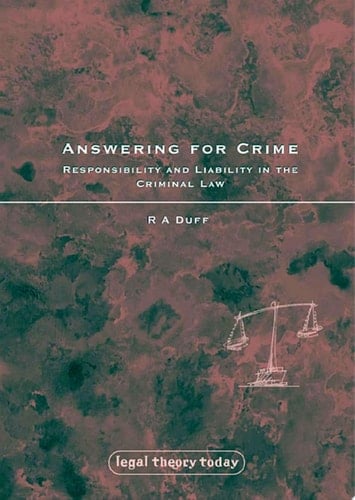 Answering for Crime