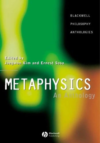 Kim Metaphysics: An Anthology (Blackwell Philosophy Anthologies)