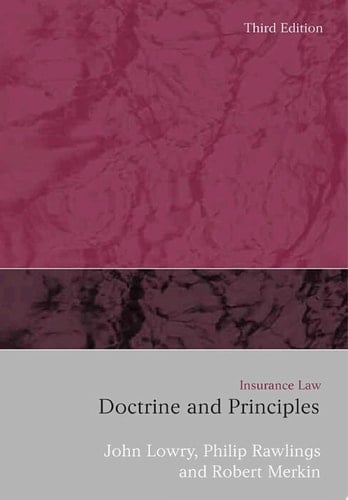Insurance Law Doctrines and Principles