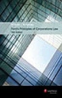 Ford's Principles of Corporations Law