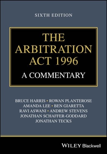 The Arbitration Act 1996