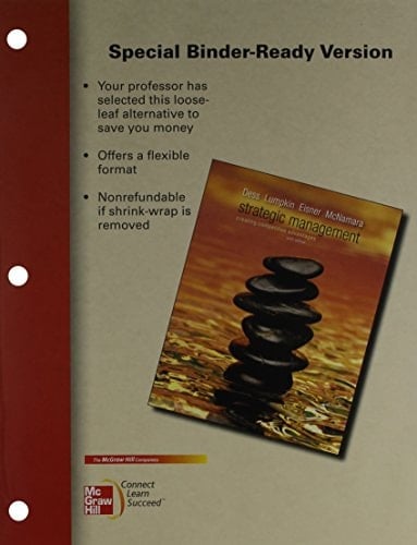 Combo: Loose-Leaf Strategic Management with Connect+