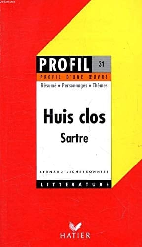 Huis clos (1944), Sartre résumé, personnages, thèmes
