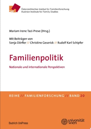 Familienpolitik Nationale und internationale Perspektiven