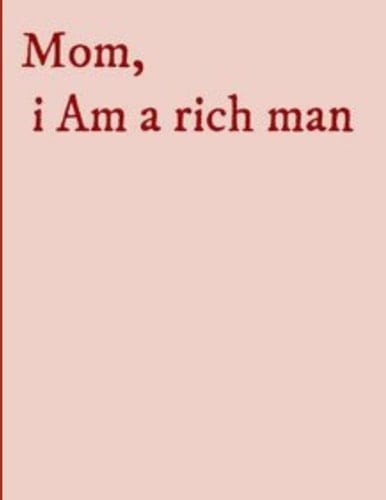 Affirmations journal: mom i am a rich man: quote journal: Designed Paper, for School, Office & Home