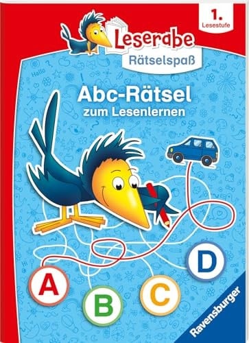 Ravensburger Leserabe Rätselspaß: Abc-Rätsel zum Lesenlernen - 1. Lesestufe für Leseanfänger