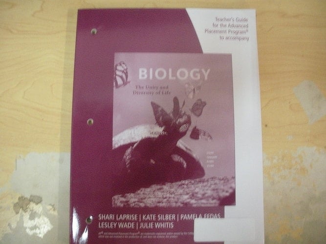 Teacher's Guide for the Advanced Placement Program to Accompany Biology The Unity and Diversity of Life 14th Edition