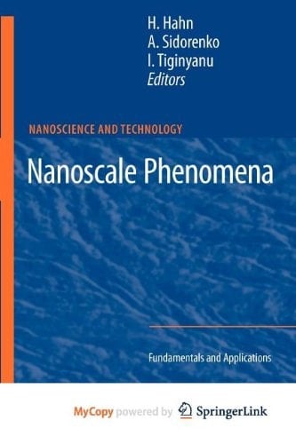 Nanoscale Phenomena Fundamentals and Applications