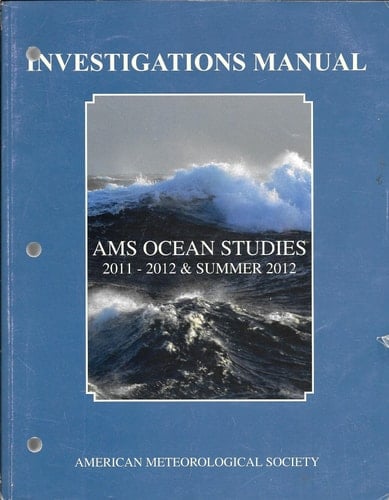 Climate Studies Student Package Academic Year 2011 - 2012 and Summer 2012