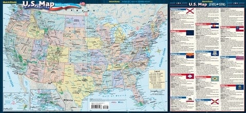 U.S. Map: States & Cities Guide