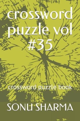 crossword puzzle vol #35: crossword puzzle book