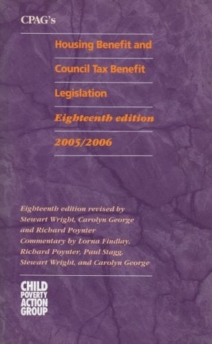 CPAG's Housing Benefit and Council Tax Benefit Legislation