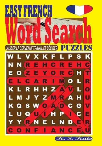EASY FRENCH Word Search Puzzles