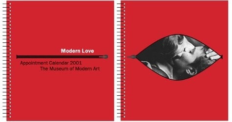 Modern Love Calendar 2001: The Museum of Modern Art Appointment Claendar 2001