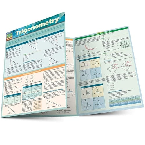 Trigonometry QuickStudy Laminated Reference Guide
