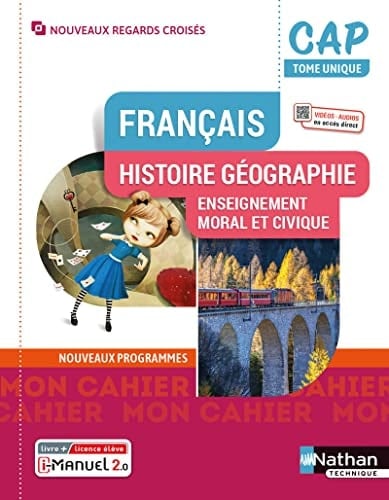 Français Histoire Géographie EMC CAP Tome unique