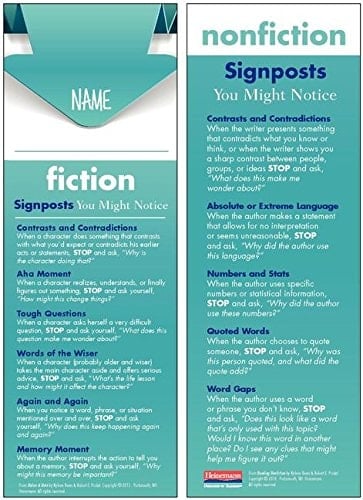 Nonfiction Signposts You Might Notice