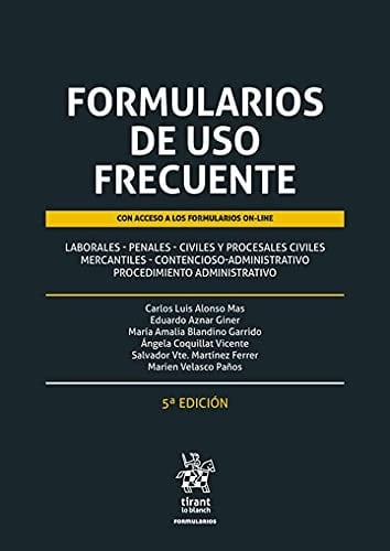 Formularios de uso frecuente